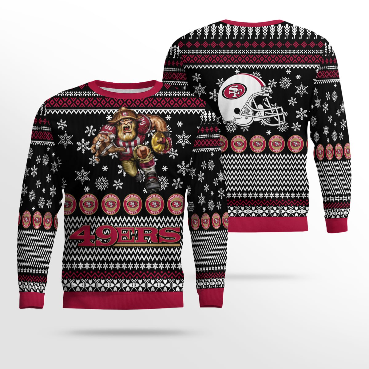 San Francisco 49ers Ugly Christmas Sweater San Francisco 49ers Ugly Christmas Sweater