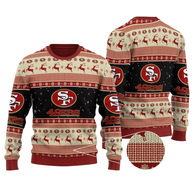 San Francisco 49ers Ugly Sweater San Francisco 49ers Ugly Sweater