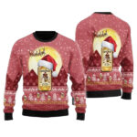 Santa Claus Sleigh Captain Morgan Ugly Sweater