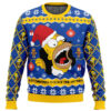 Santa Homer The Simpsons Ugly Christmas Sweater 3 Santa Homer The Simpsons Ugly Christmas Sweater