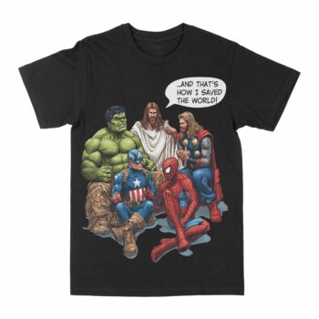 Saved The World Graphic T-Shirt