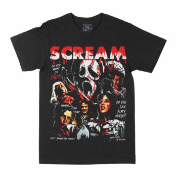 Scream Horror Graphic T-Shirt
