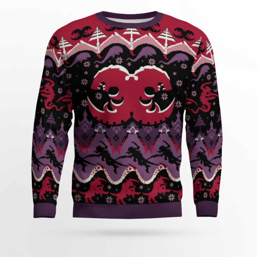 Seasons Eatings Tyranids Ugly Christmas Sweater 1