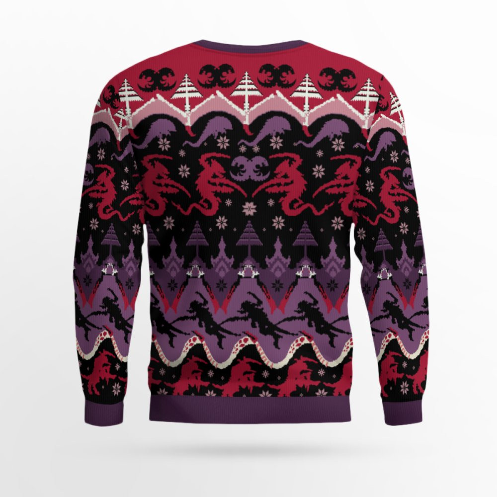 Seasons Eatings Tyranids Ugly Christmas Sweater 2