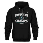 Seattle Mariners Navy 2025 AL West Division Champions Locker Room T-Shirt