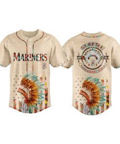 Seattle Mariners Special Native American Day Jersey 2025