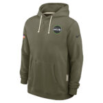 Seattle Seahawks Olive 2025 Salute to Service Hoodie