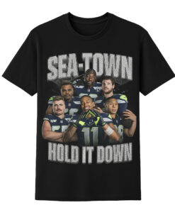 Seattle Seahawks Sea-town Hold It Down T-Shirt