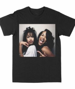 Selena & Aaliyah "Photo Booth" Graphic T-Shirt