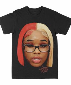 Sexyy Red "Big Face" Graphic T-Shirt