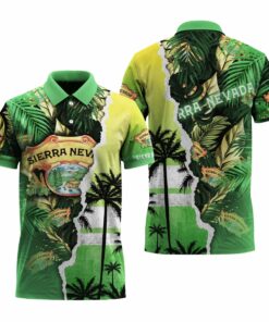 Sierra Nevada Tropical Torn Paper Polo Shirt