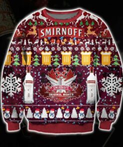 Smirnoff Christmas Holiday Ugly Sweater