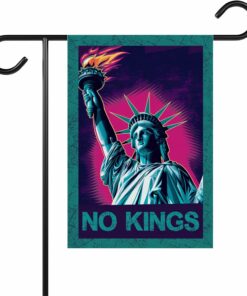 Statue Of Liberty No Kings Flag
