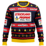Strickland Propane Arlen Texas King of The Hill Ugly Christmas Sweater 1 Strickland Propane Arlen Texas King of The Hill Ugly Christmas Sweater