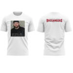 Tampa Bay Buccaneers 2025 Baker Mayfield White Boy Hoodie T-Shirt