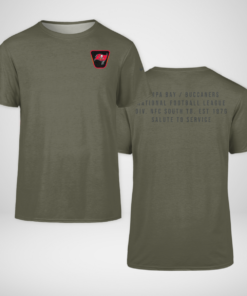 Tampa Bay Buccaneers Olive 2025 Salute to Service Hoodie & T-Shirt