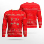 Taters Potatoes Ugly Sweater- Taters Potatoes Sweater- Christmas Sweater- Lord Of The Rings Red 1 Taters Potatoes Ugly Sweater- Taters Potatoes Sweater- Christmas Sweater- Lord Of The Rings Red