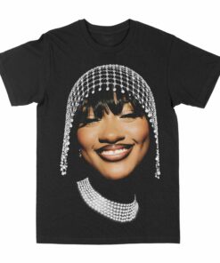 Tems "Big Face" Graphic T-Shirt