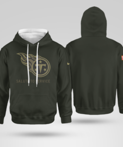 Tennessee Titans Forest Green 2025 Salute to Service Shirt