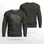 Tennessee Titans Forest Green 2025 Salute to Service t