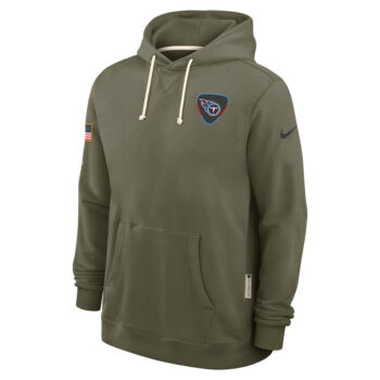 Tennessee Titans Olive 2025 Salute to Service Hoodie