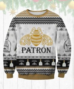 Tequila Patron Christmas Holiday Ugly Sweater