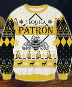 Tequila Patron Christmas Ugly Sweater
