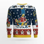 The Simpsons Duff the Halls Ugly Christmas Sweater