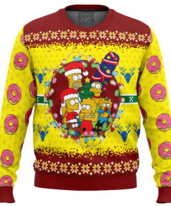 The Simpsons Ugly Christmas Sweater