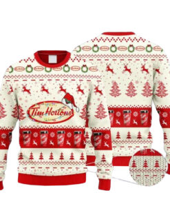 Tim Hortons Snowy Night Ugly Sweater