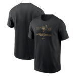 Toronto Blue Jays Black 2025 World Series World Wide T-Shirt