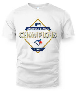 Toronto Blue Jays Heather Charcoal 2025 American League Champions Locker Room Shirt
