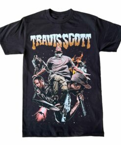 Travis Scott "Brown" Graphic T-Shirtx