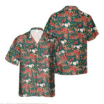 Tropical Floral Pokemon Hawaiian Shirt