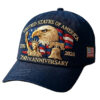 United States 250th Anniversary Hat Bald Eagle Heat Transfer Printing Patriotic Adjustable Retro Patriotic-Navy 2 United States 250th Anniversary Hat Bald Eagle Heat Transfer Printing Patriotic Adjustable Retro Patriotic-Navy