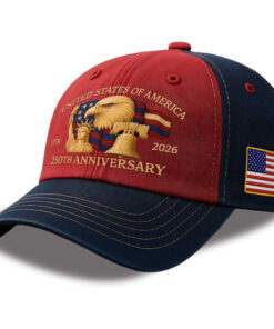 United States Of America 250th Anniversary 1776-2026 Hat