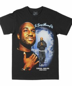 Virgil Abloh "In Memory Of" Graphic T-Shirt