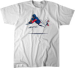 Vladimir Guerrero Jr Super Vlad Flying Slide T-Shirt
