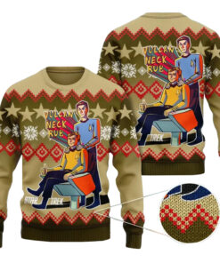 Vulcan Neck Rub Star Trek Ugly Sweater