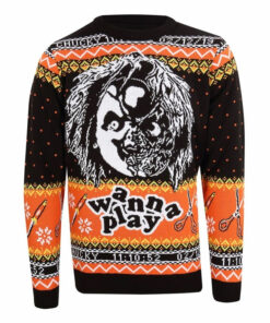 Wanna Play Chucky Ugly Christmas Sweater