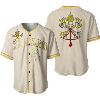 White Sox Vatican City Connect Baseball Jersey