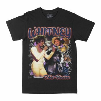 Whitney Houston "The Voice" Graphic T-Shirt