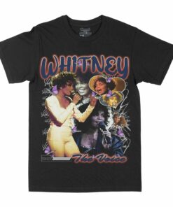 Whitney Houston "The Voice" Graphic T-Shirt