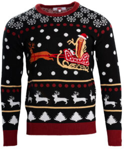 Wienerschnitzel Ugly Christmas Sweater