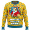 Worst Christmas Ever Simpsons Ugly Christmas Sweater 3 Worst Christmas Ever Simpsons Ugly Christmas Sweater