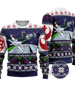 X-Wing v TIE Fighter Ugly Christmas Sweater