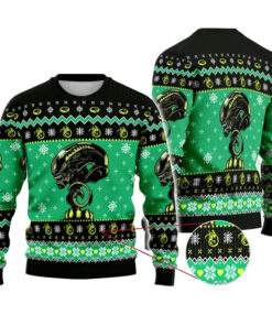 Xenomorph Alien Ugly Christmas Sweater