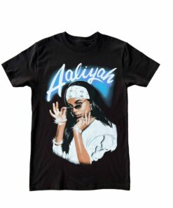 Aaliyah Airbrush Graphic T-Shirt