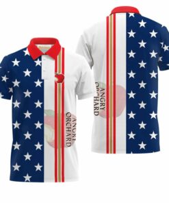 Angry Orchard Fourth Of July Polo Shirt