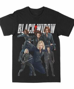 Black Widow Graphic T-Shirt